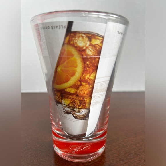 Six Martini & Rossi Promotional Advertising Collector Glasses Vermouth Barware - Picture 6 of 9